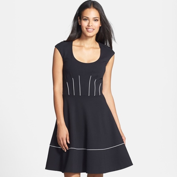 RACHEL Rachel Roy Dresses & Skirts - *NWOT* Rachel Roy Fit & Flare Dress Black Sz 10